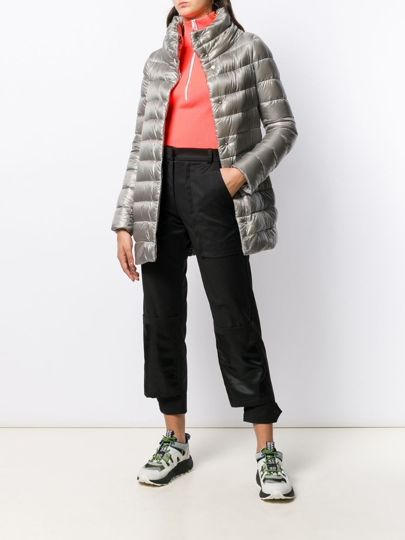 Herno goose-down parka coat outlook