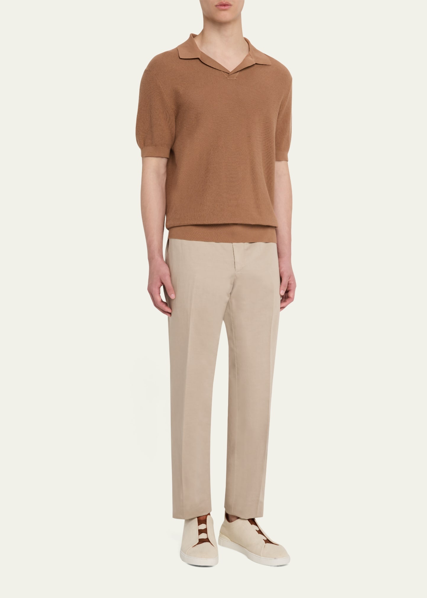 Men's Flat-Front Chino Pants - 2