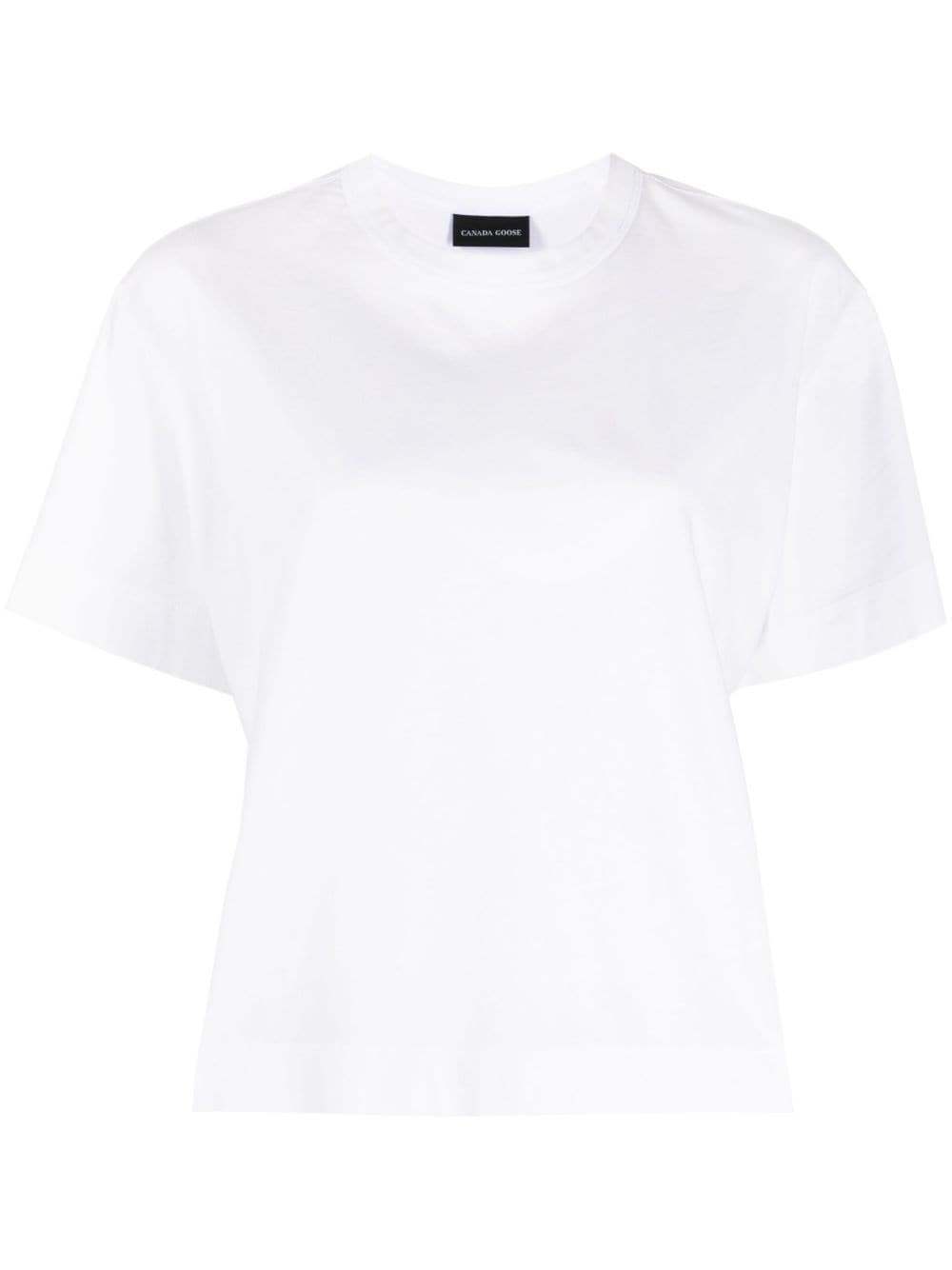 round-neck short-sleeve T-shirt - 1