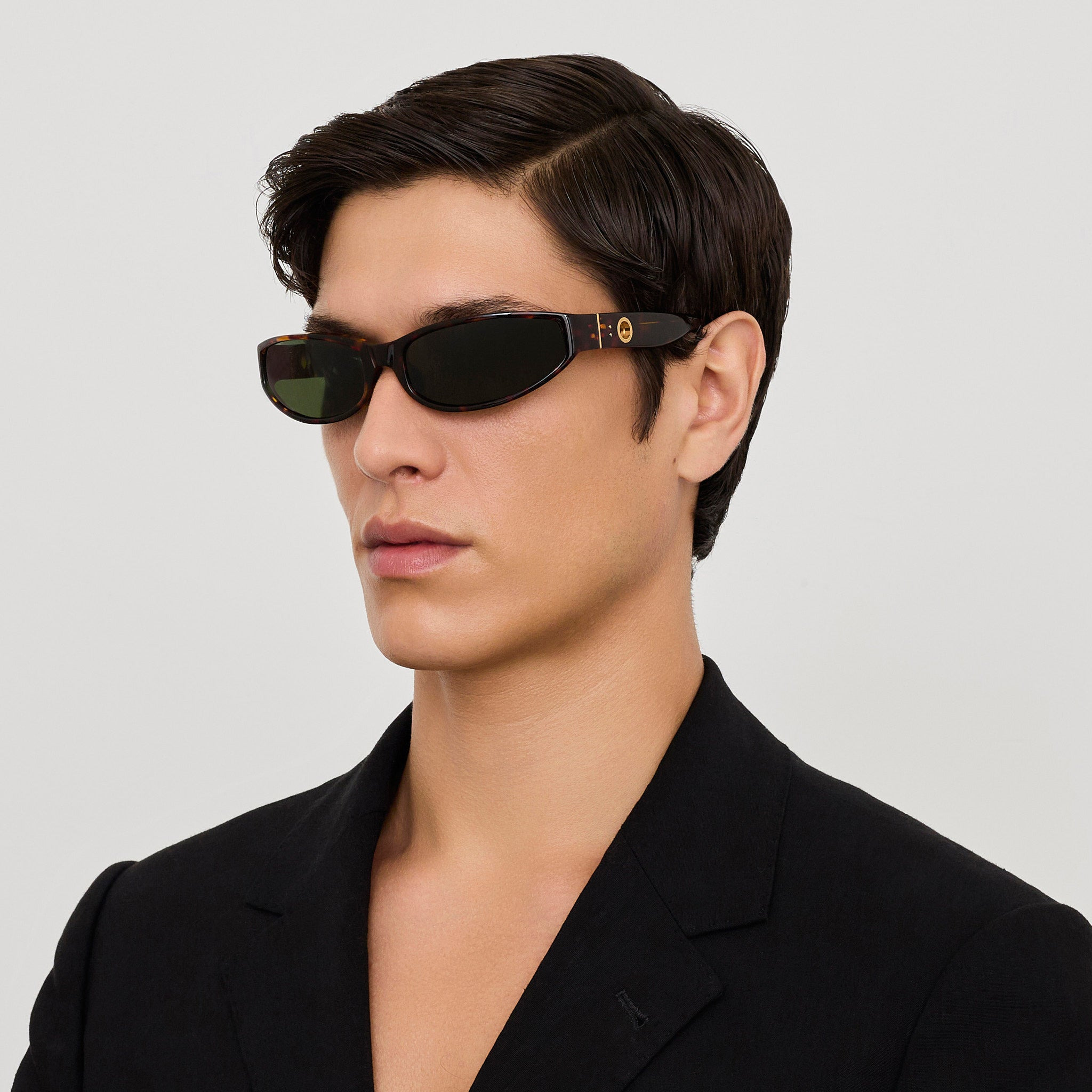 Etain Sunglasses in Black - 3
