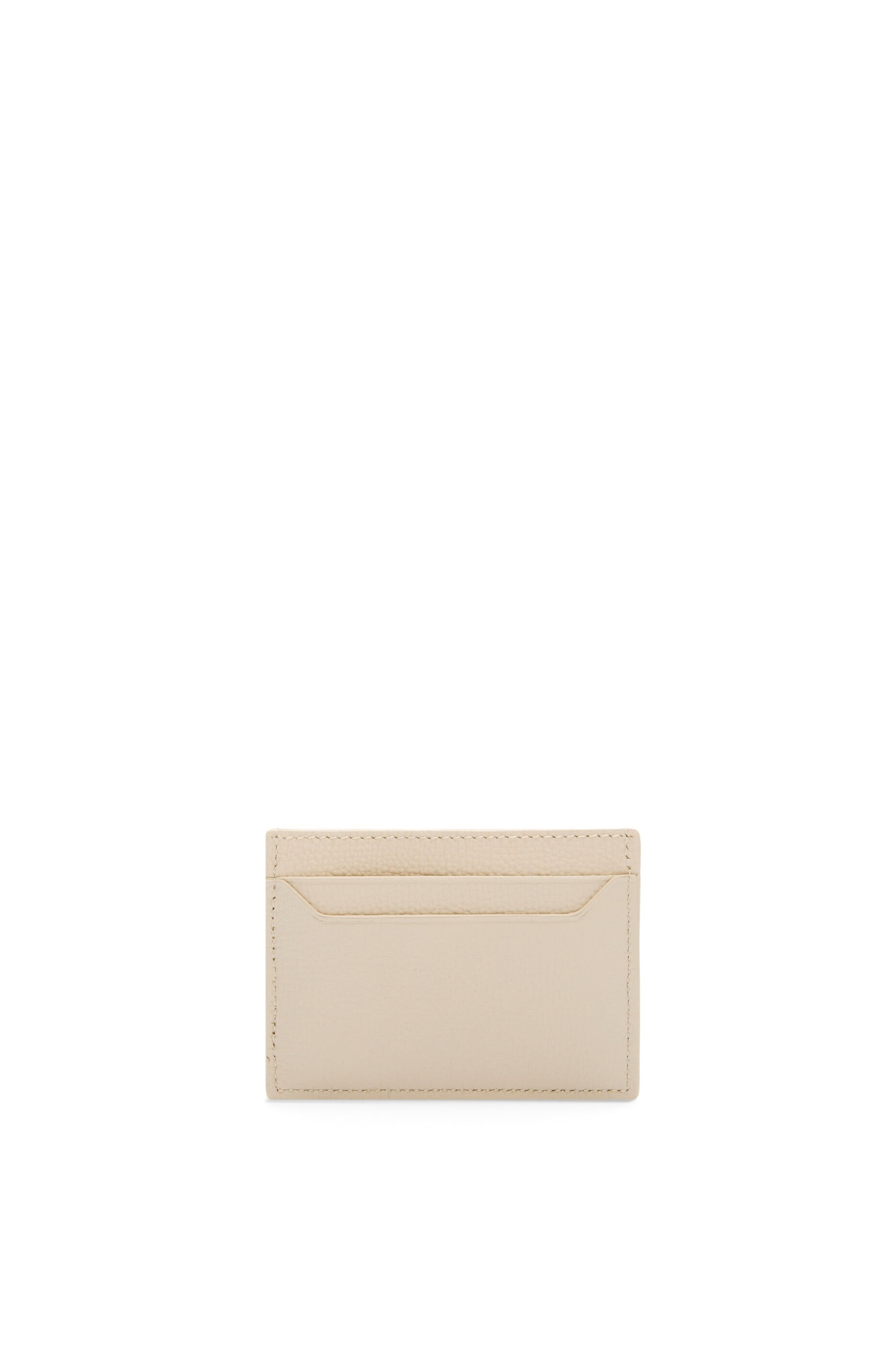 Anagram plain cardholder in pebble grain calfskin - 3