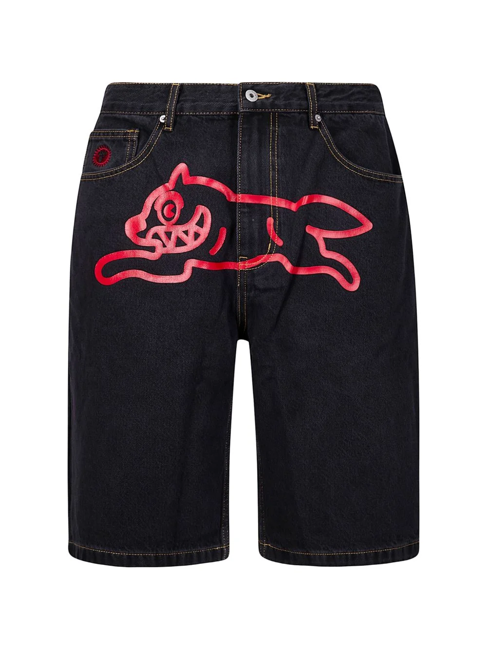 Running Dog denim shorts - 1