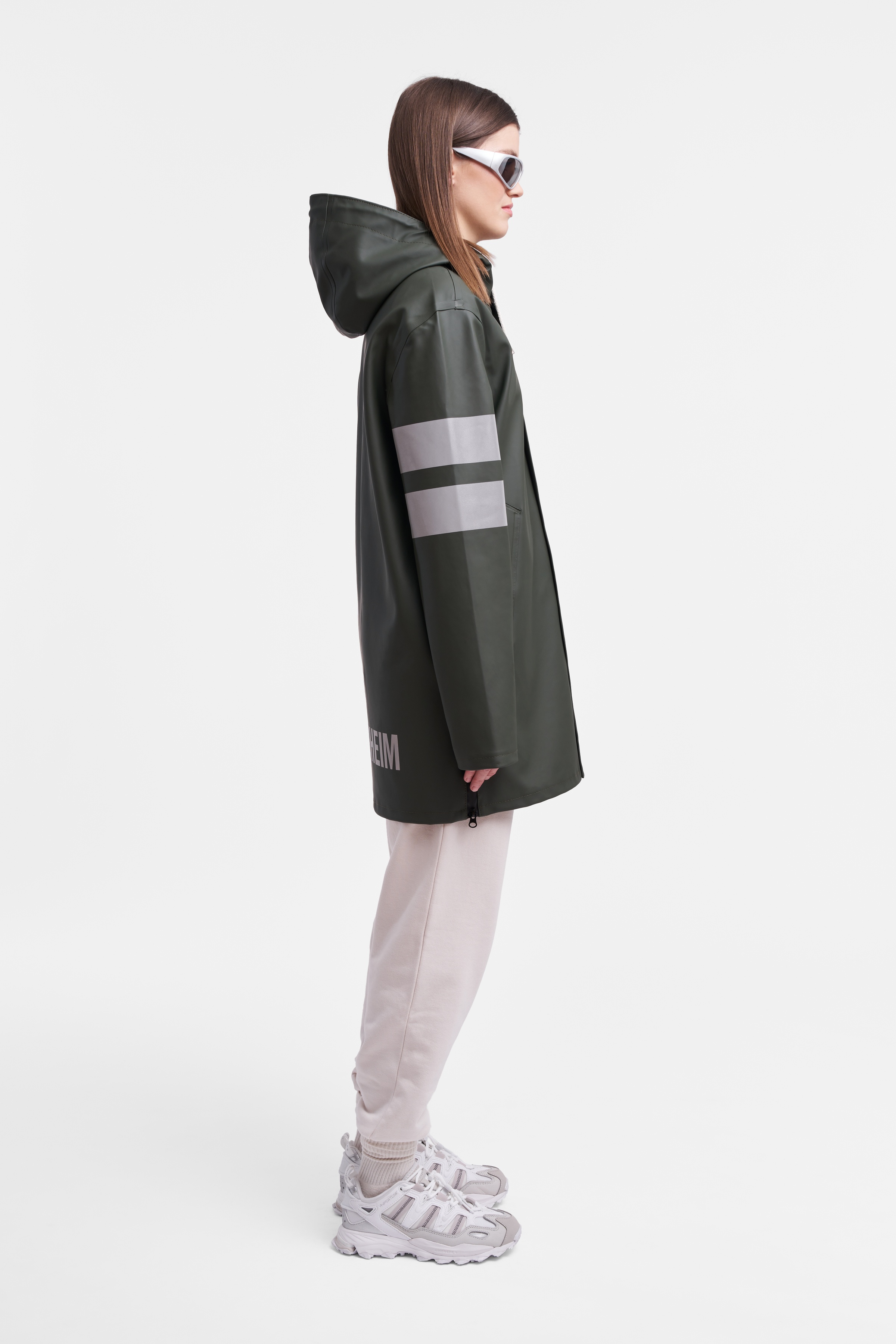Stockholm Bike Raincoat Green - 13