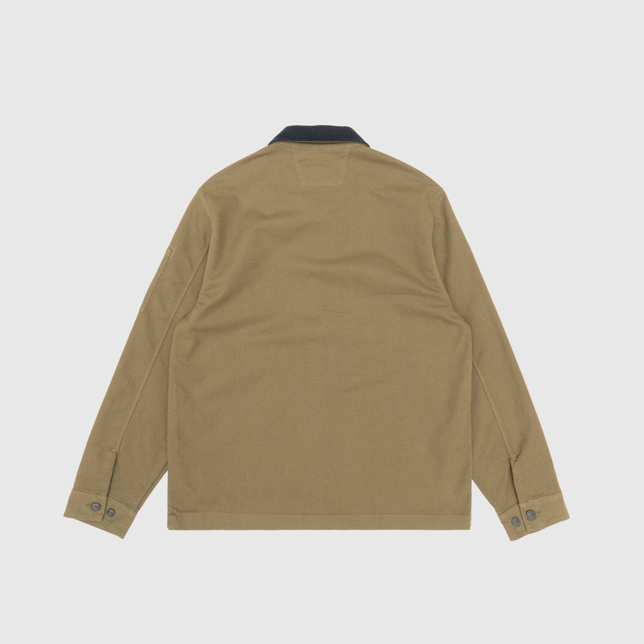 COTTON/ NYLON DOUBLE SATIN LENS UTILITY OVERSHIRT - 7