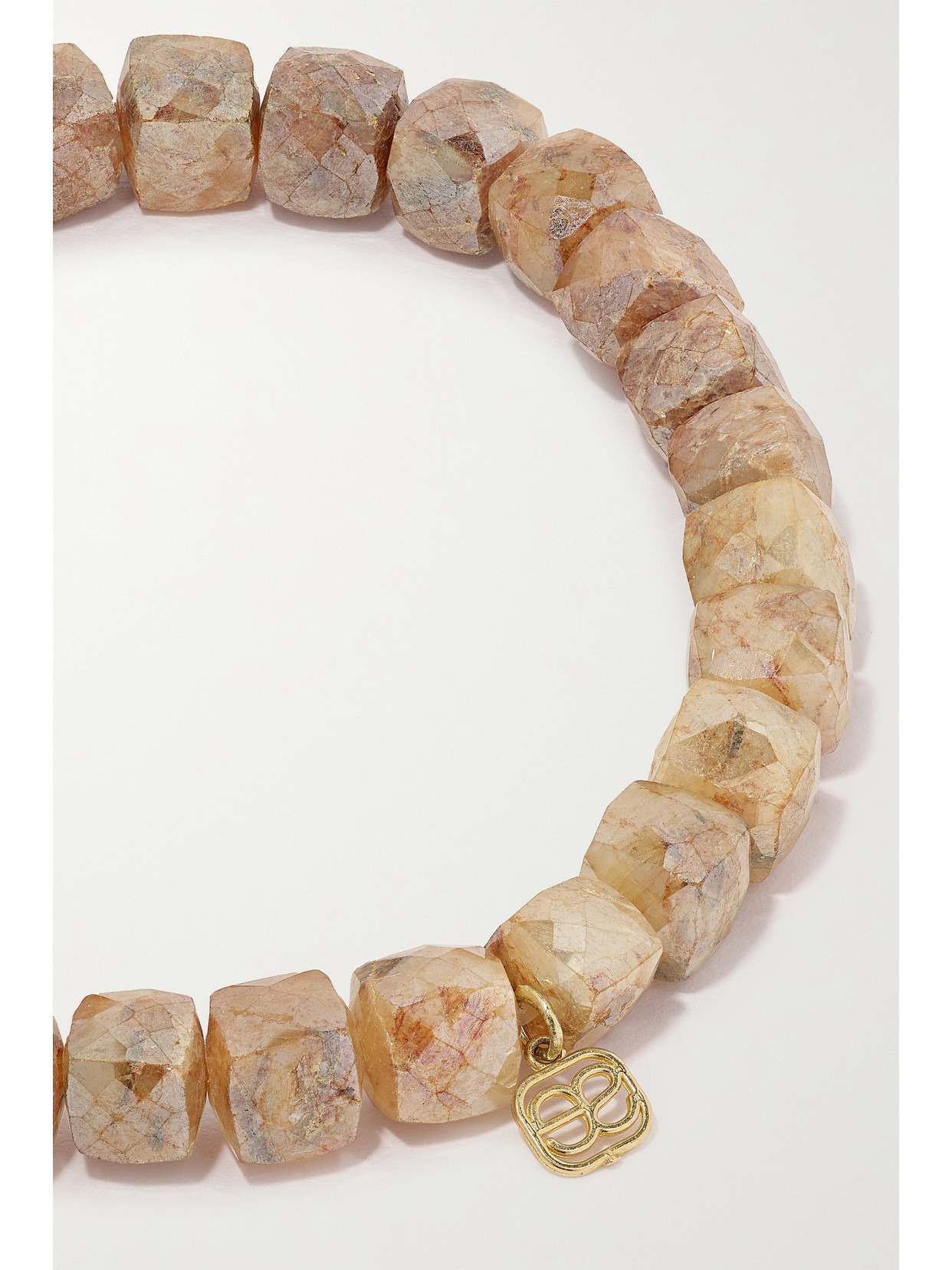 Small Hamsa 14-karat Gold, Quartz And Diamond Bracelet - 3