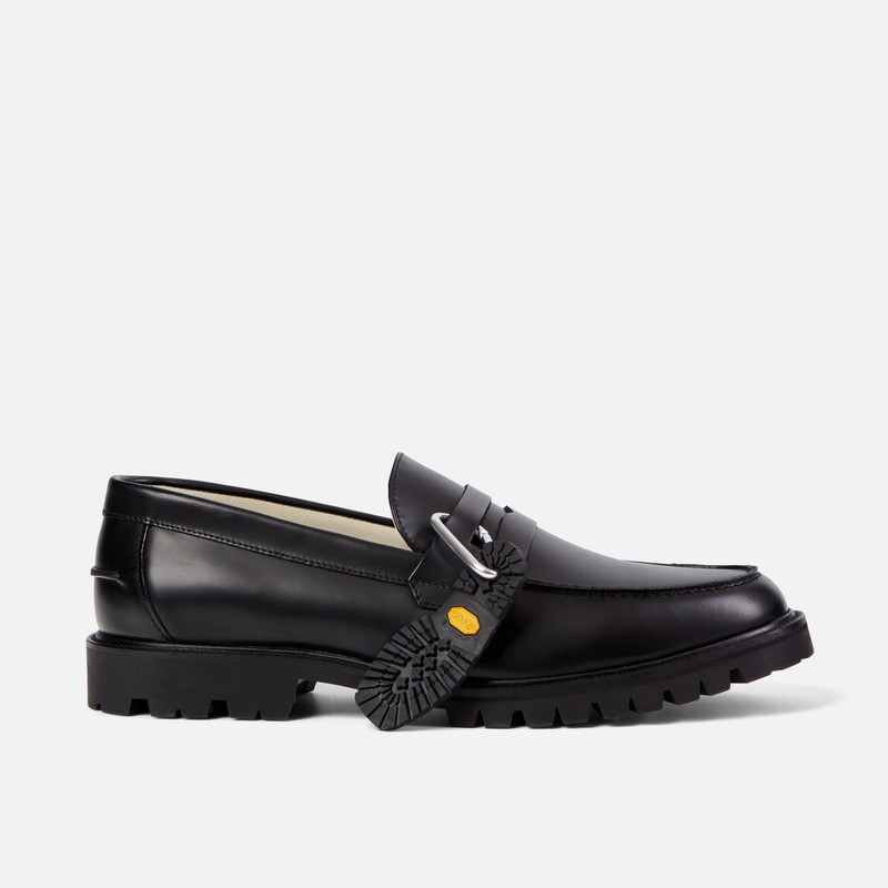 Vibram Black Carrarmato Lug Loafer - Men's 1