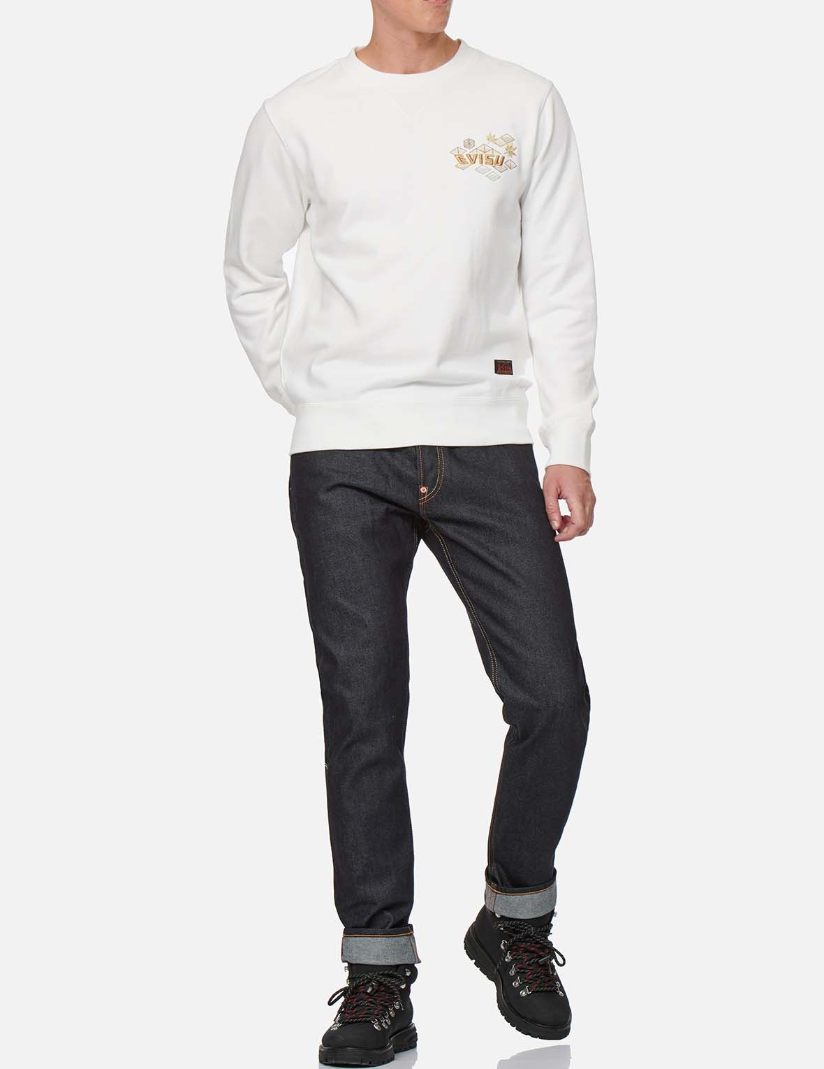 DRAGON-PATTERN DAICOCK EMBROIDERED SWEATSHIRT - 6
