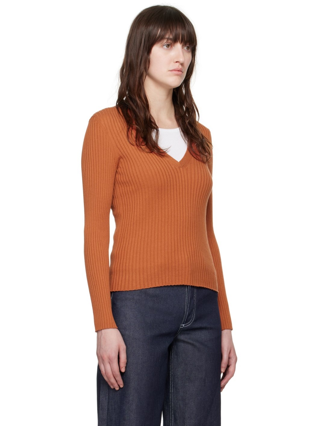 Orange Katie Holmes Edition Camille Sweater - 2