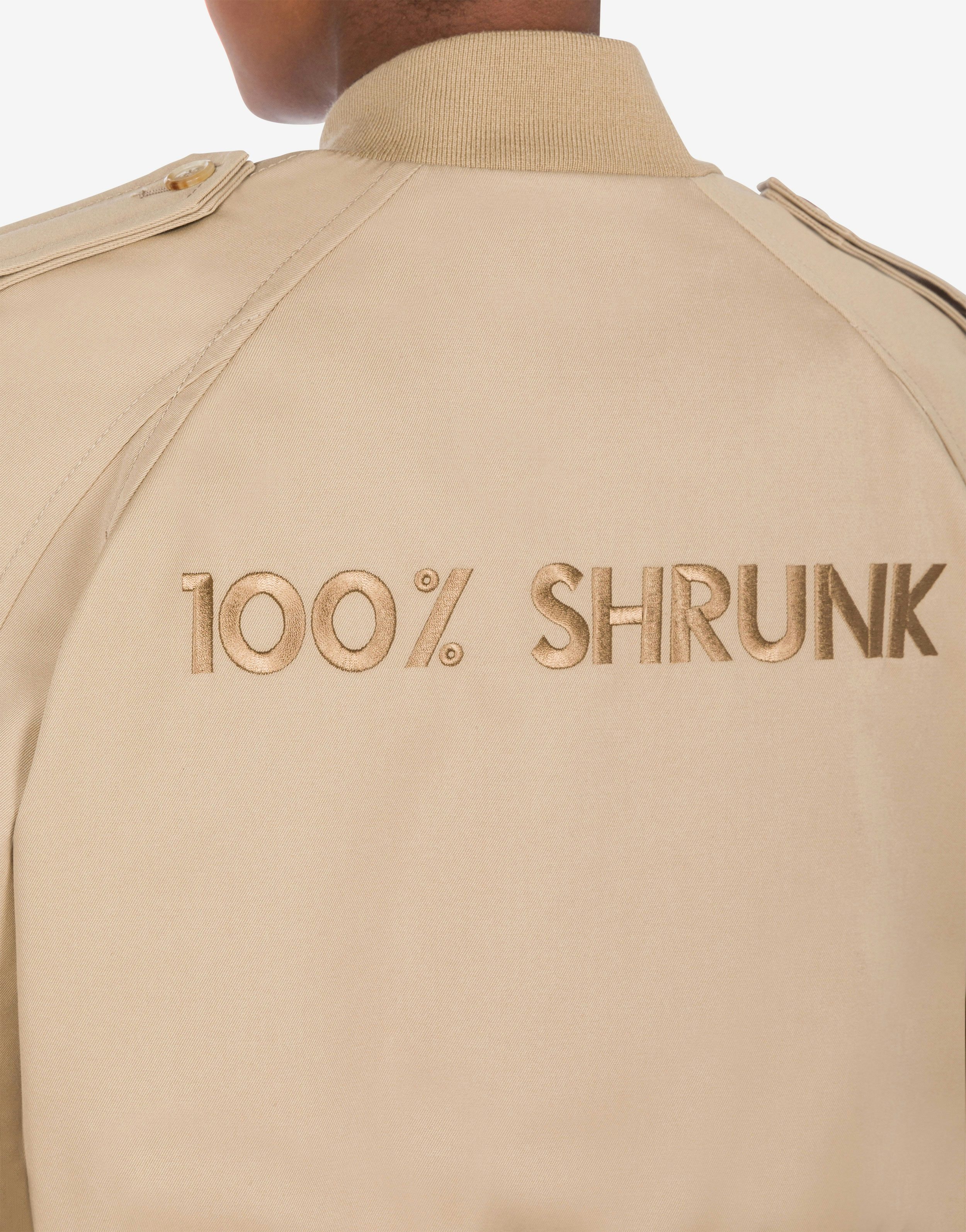 BOMBER IN GABARDINE 100% SHRUNK - 4