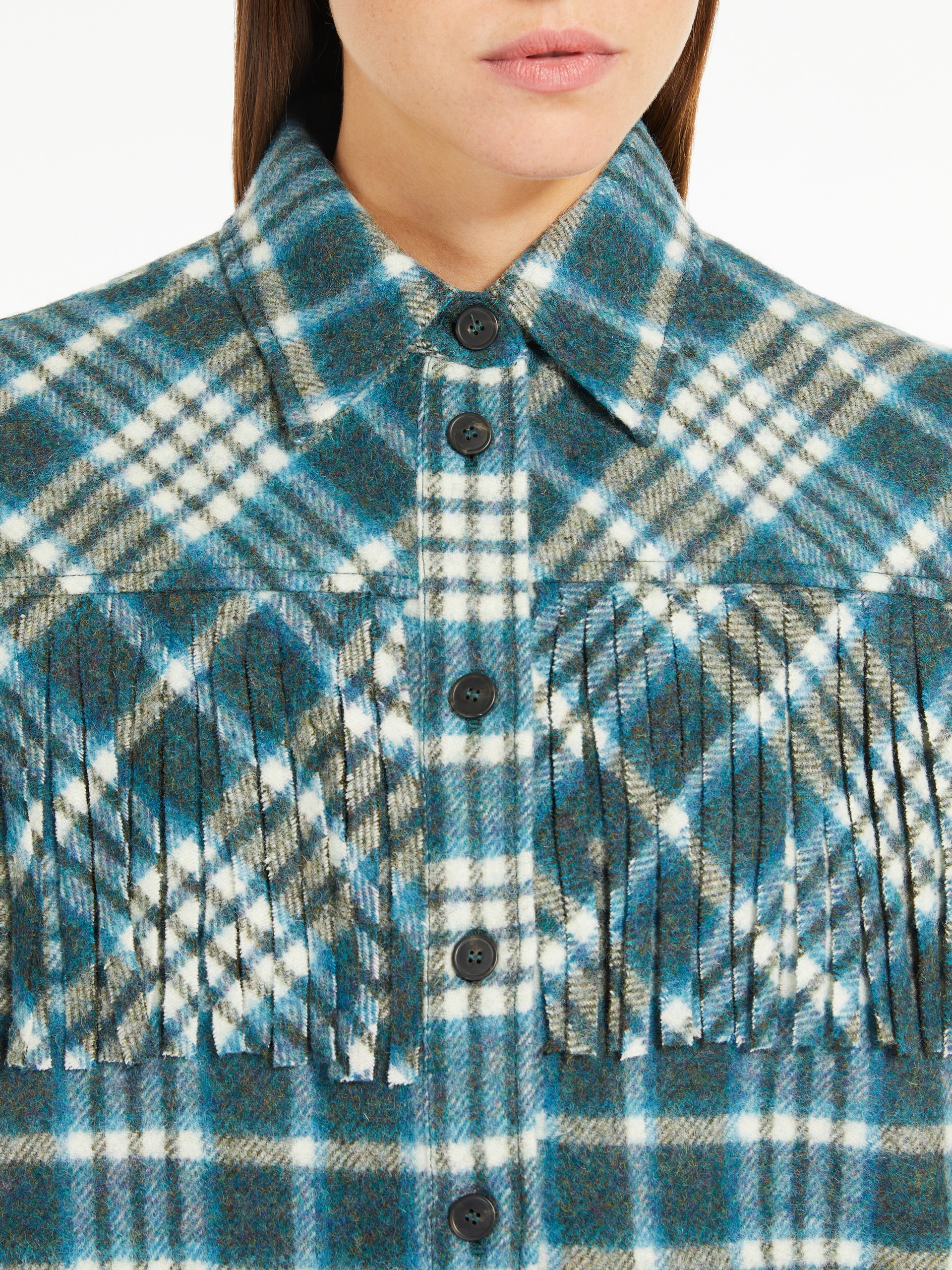 COLLE Wool flannel waistcoat - 6