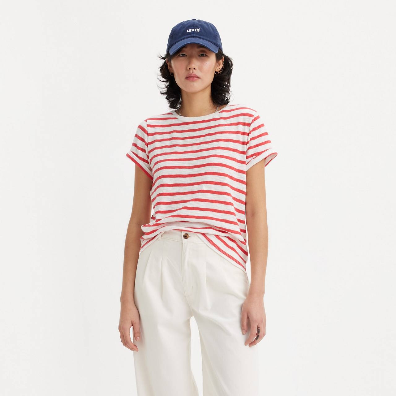 STRIPED MARGOT SHORT SLEEVE T-SHIRT - 2