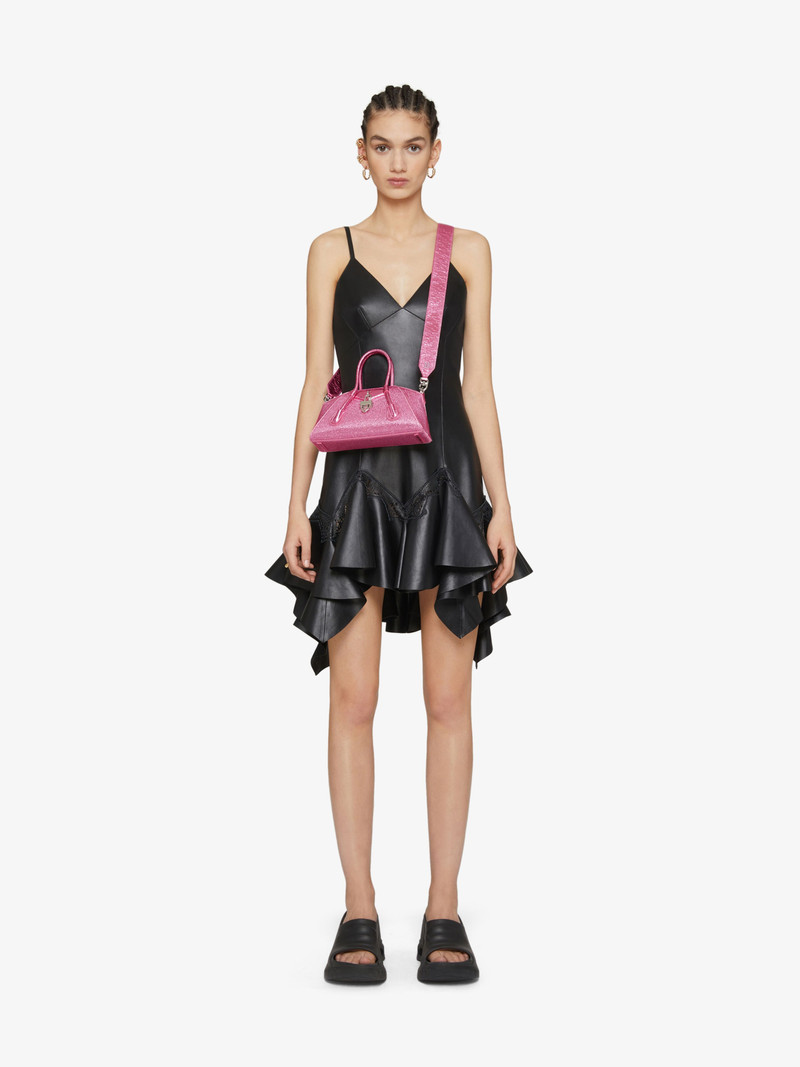 Givenchy MINI ANTIGONA STRETCH BAG IN SATIN AND STRASS outlook