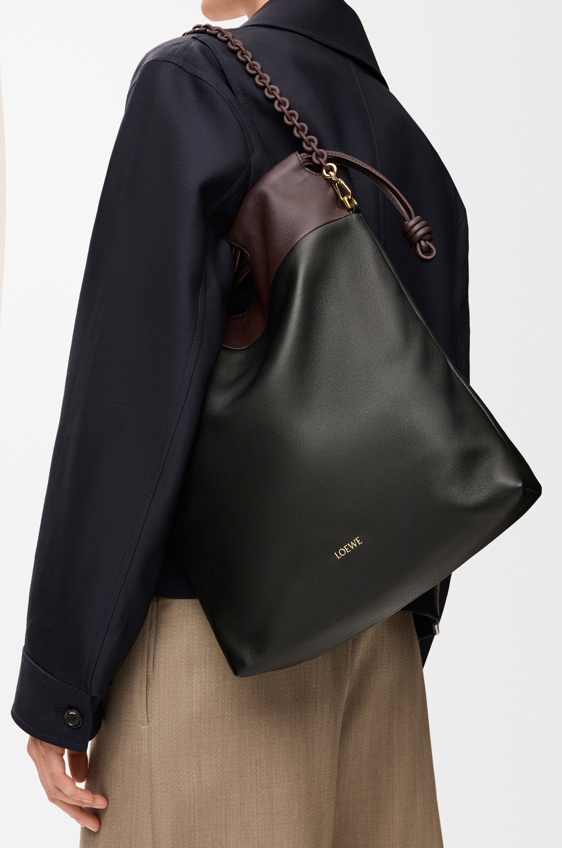 Flamenco purse tote in mellow nappa lambskin - 2