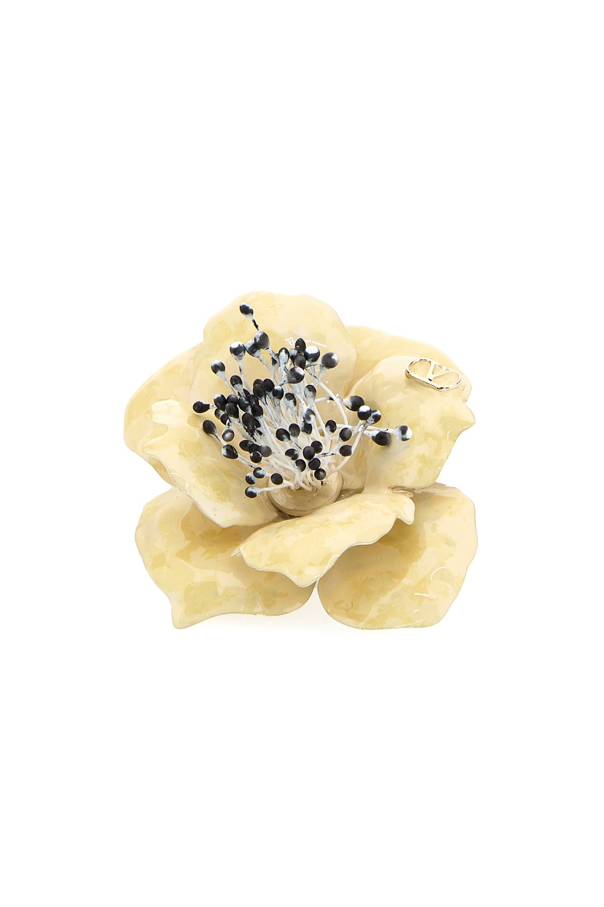Multicolor metal Valentino Garavani Fleur Lumineuse tie clip - 2