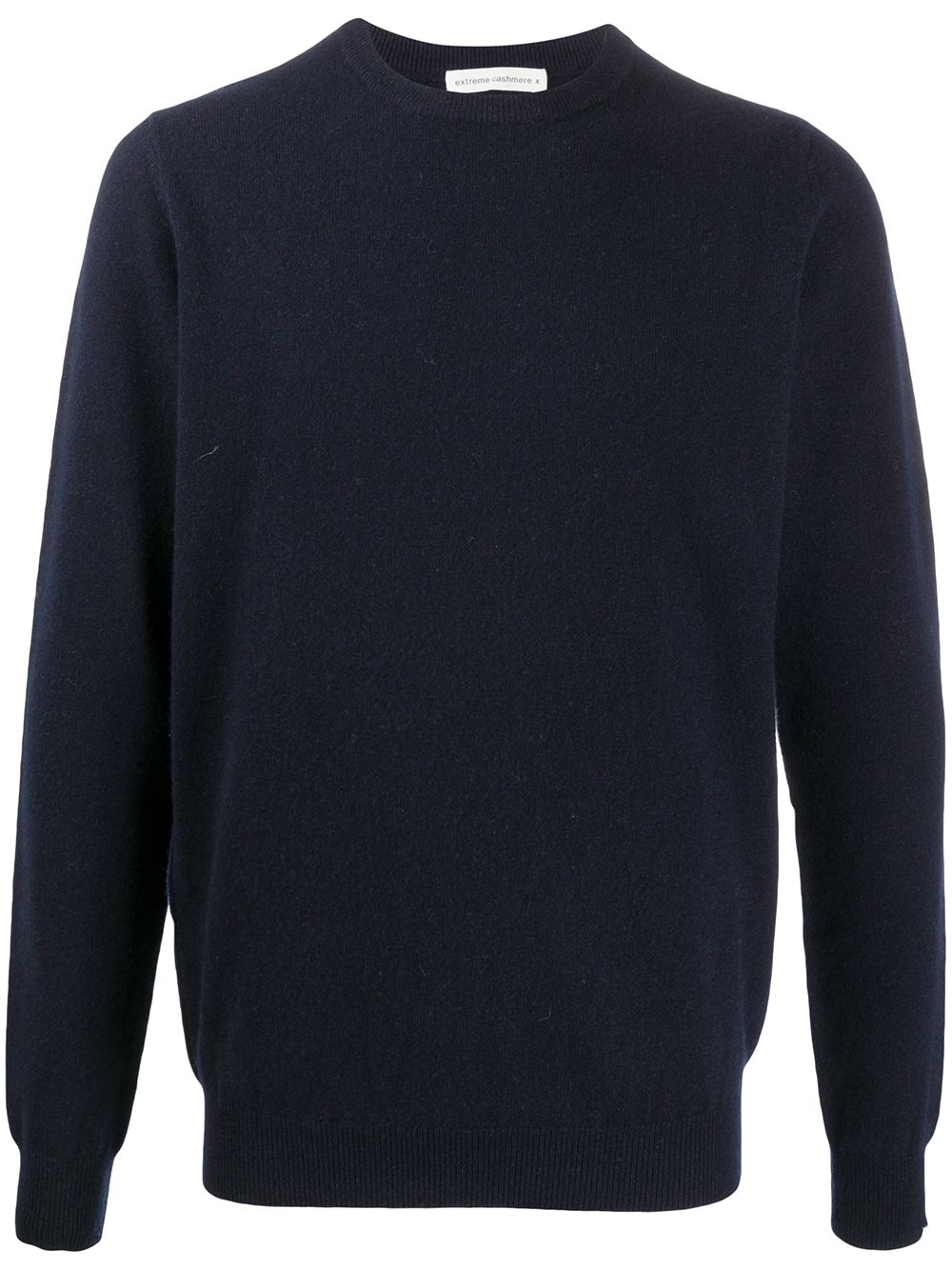 navy cashmere jumper - 1