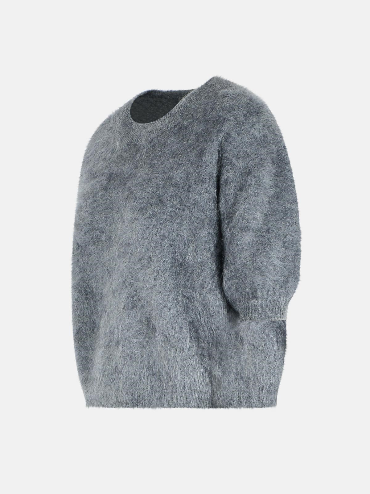 'JUNIPER' GRAPHITE CASHMERE SWEATER - 2