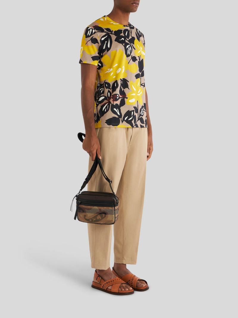 Etro SHOULDER BAG IN MESH WITH PAISLEY PATTERN outlook