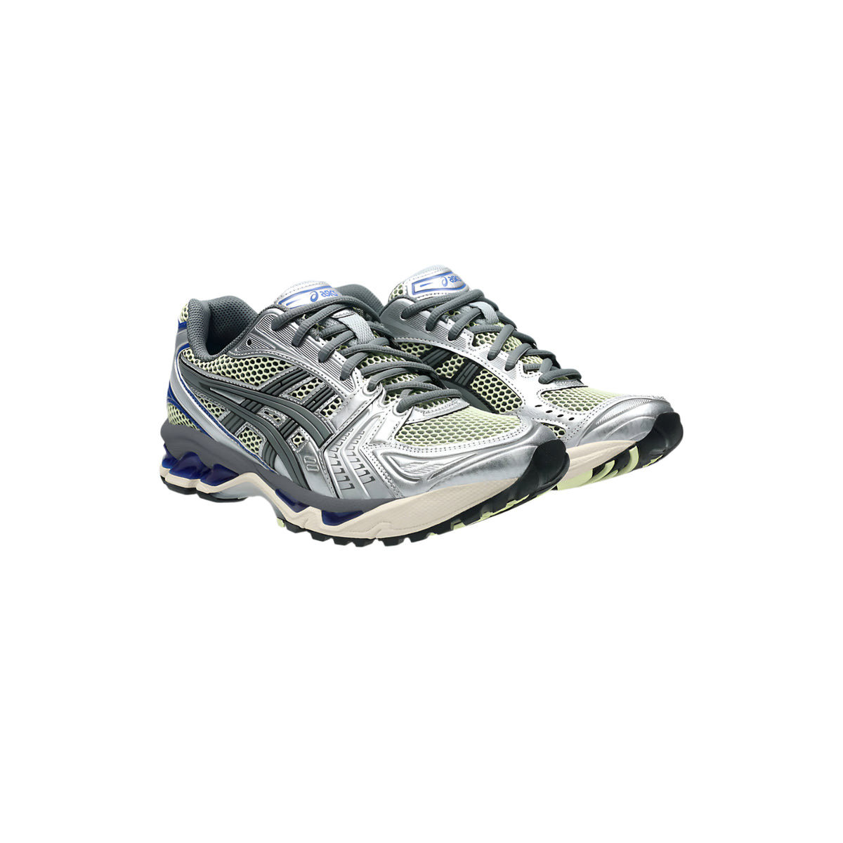 GEL-KAYANO 14 SNEAKERS (SOFT YELLOW/ASICS BLUE) - 4