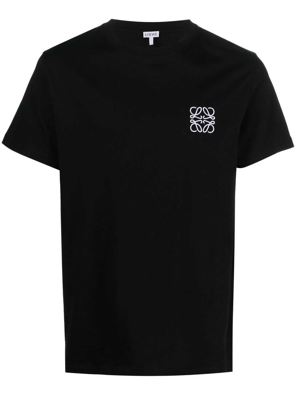 Anagram embroidered cotton T-shirt - 1