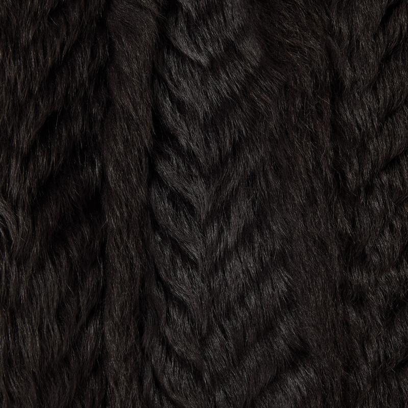 Soft long shearling coat 5