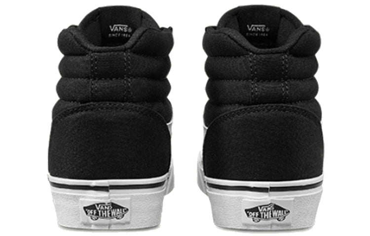(WMNS) Vans Ward Hi 'Black White' VN0A3IUO187 - 4
