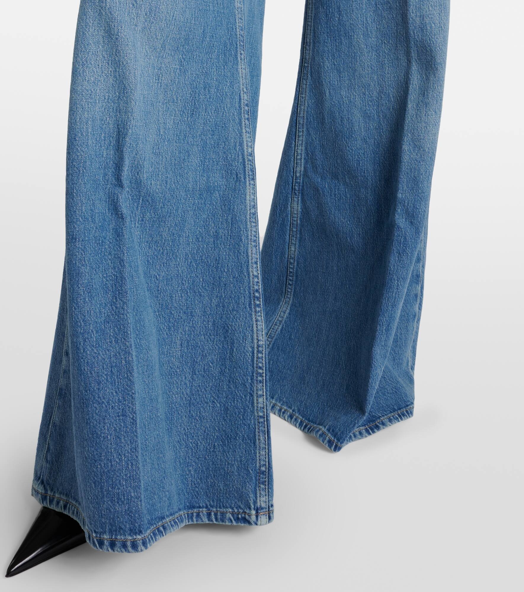 Extra Wide Leg high-rise jeans - 5