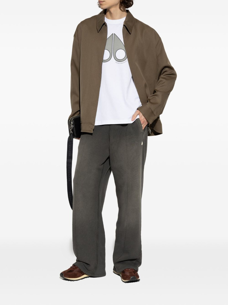 MOOSE KNUCKLES logo graphic T-shirt outlook