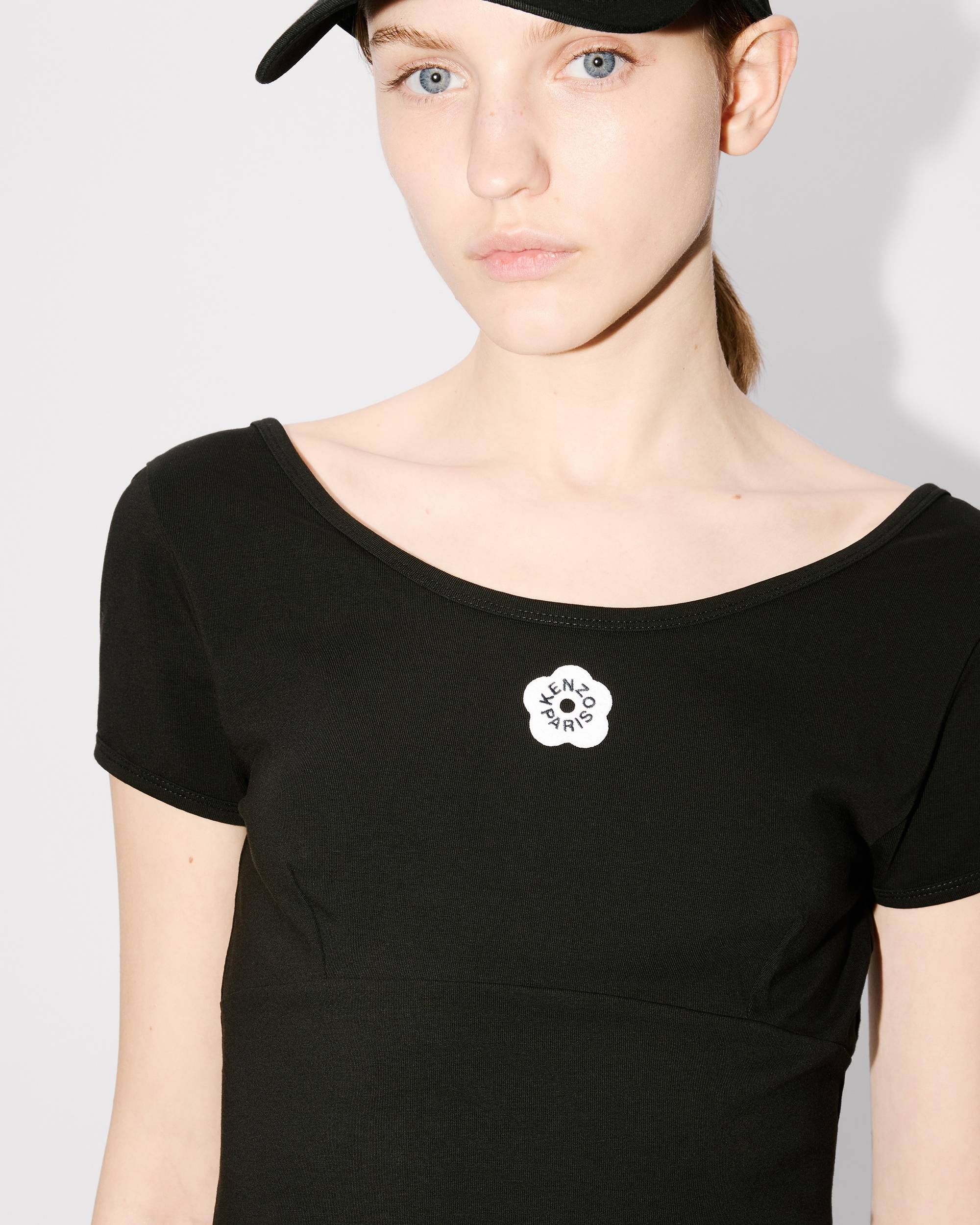 'Boke Flower 2.0' embroidered backless mini dress - 6