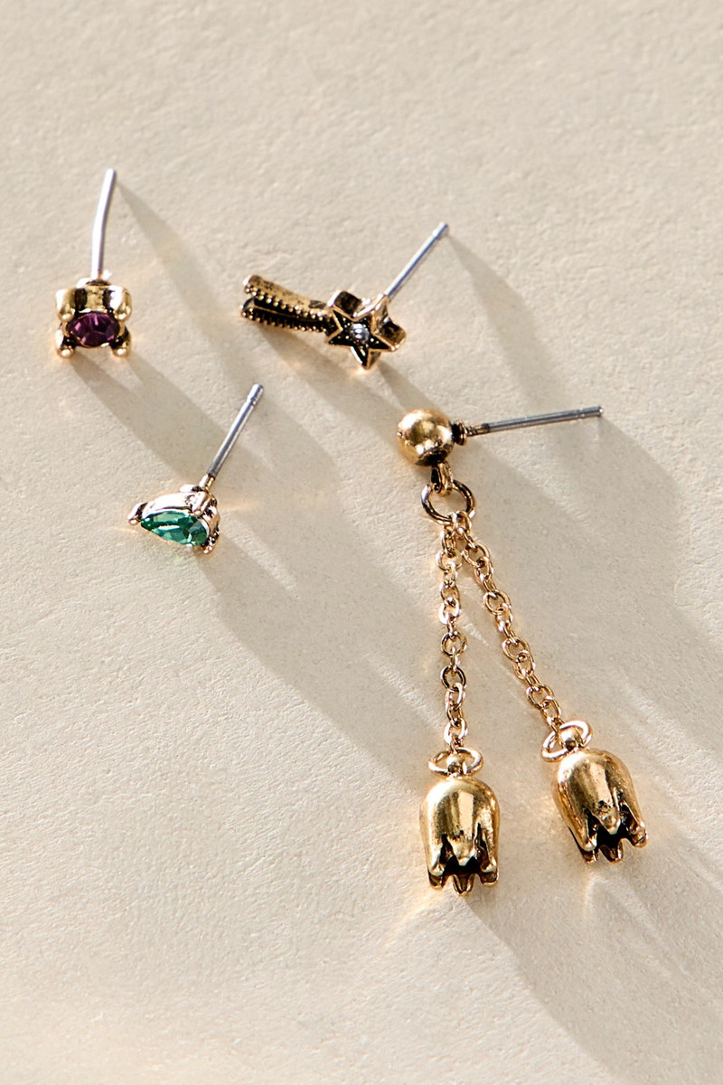 Teeny Tiny Mega Stud Earring Set 3