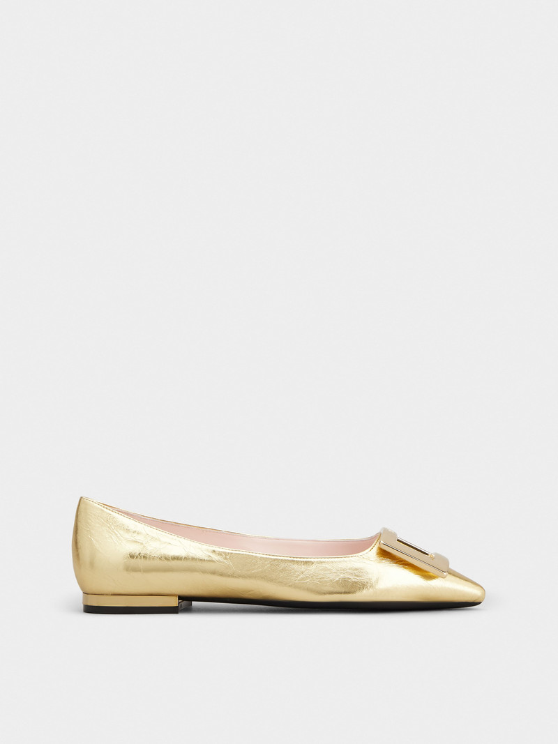 Gommettine Ballerinas in leather - 1