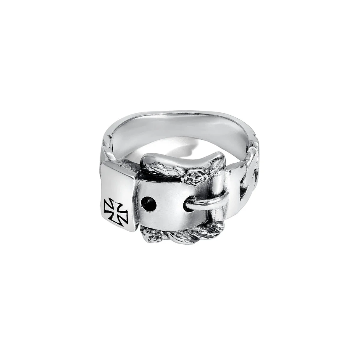 BUCKLE RING (SILVER) - 1
