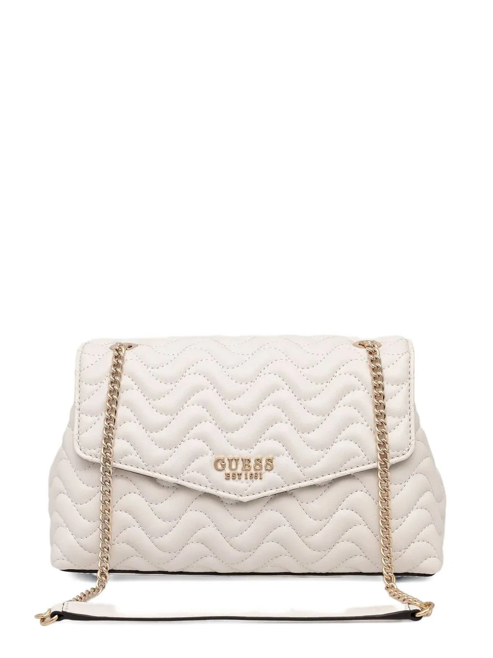 quilted chain shoulder bag - 1
