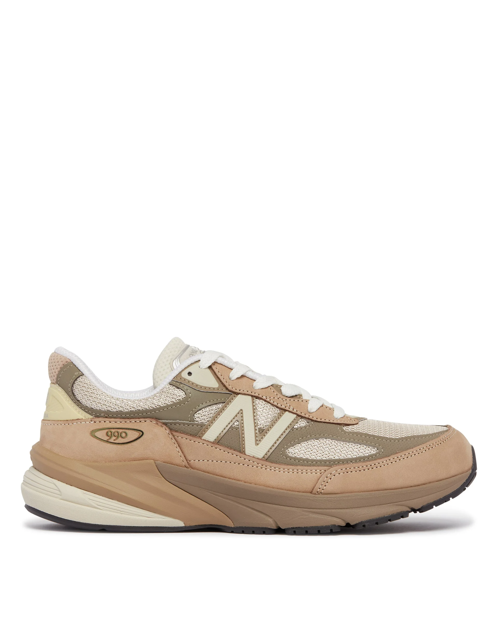 Beige 990v6 Made in USA Sneakers - 1