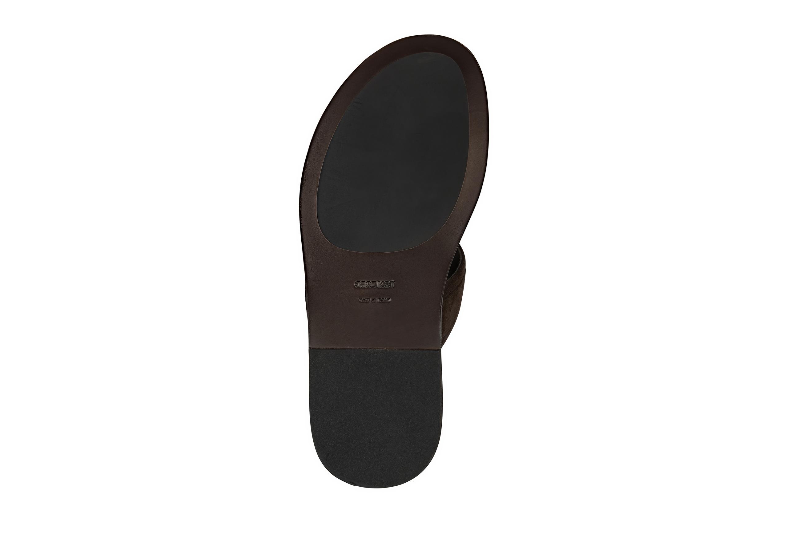 SUEDE BRIGHTON SANDAL - 4