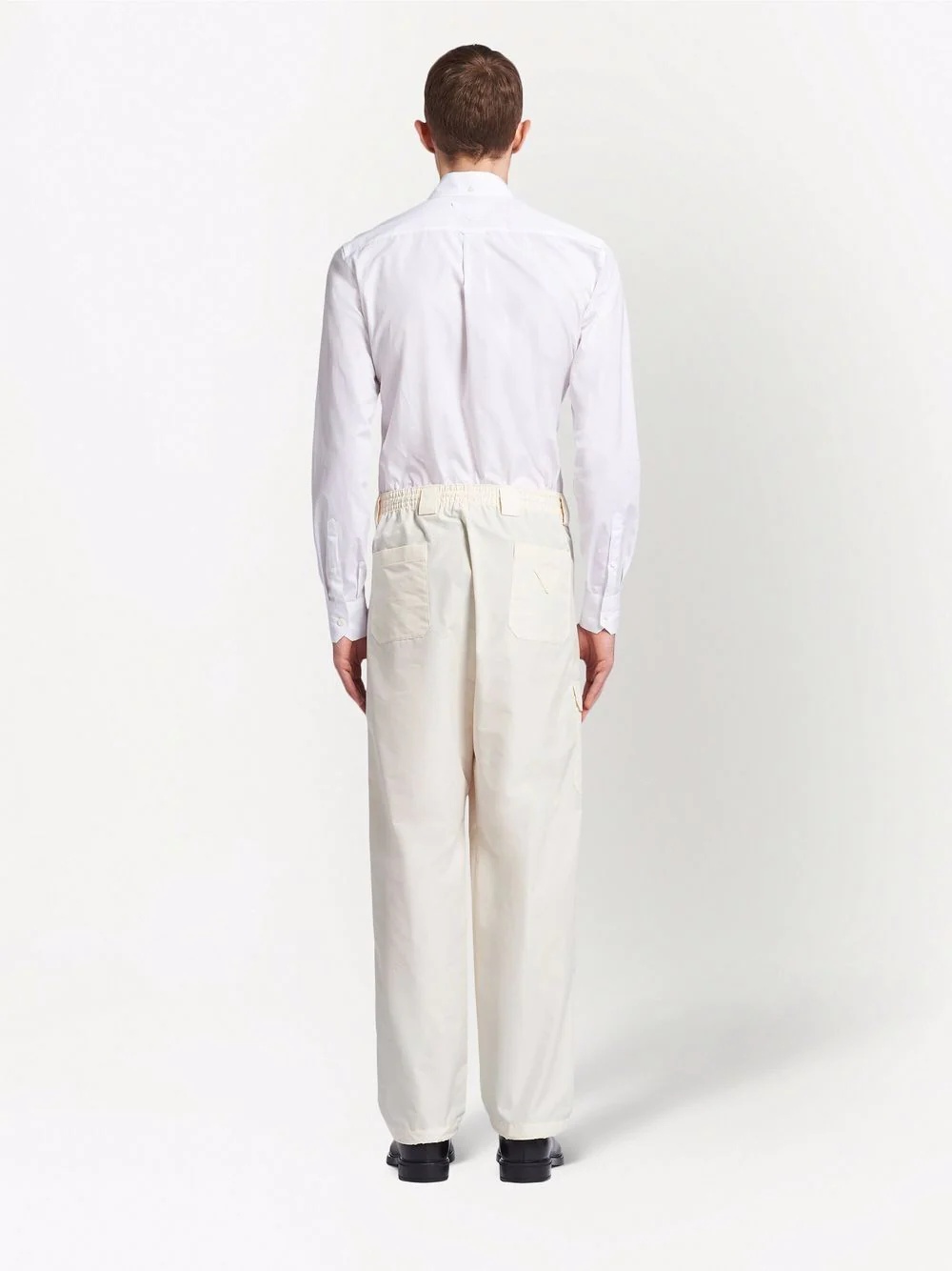 straight-leg trousers - 4