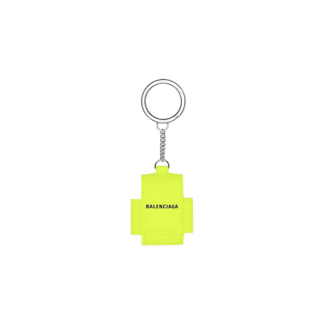 Cash Earpods Holder in Yellow Fluo/silver - 1