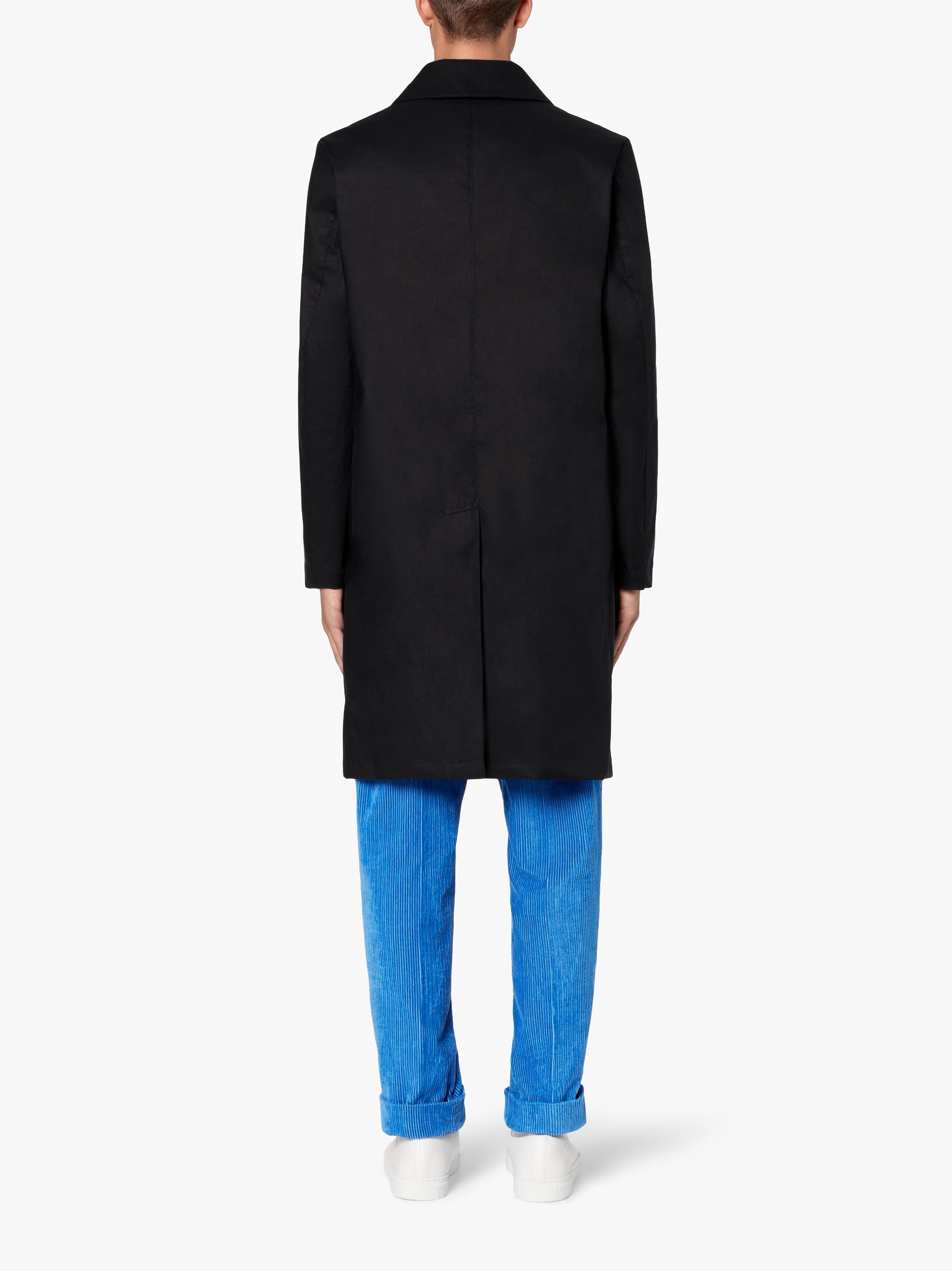 MANCHESTER BLACK RAINTEC COTTON 3/4 COAT | GMC-107 - 3