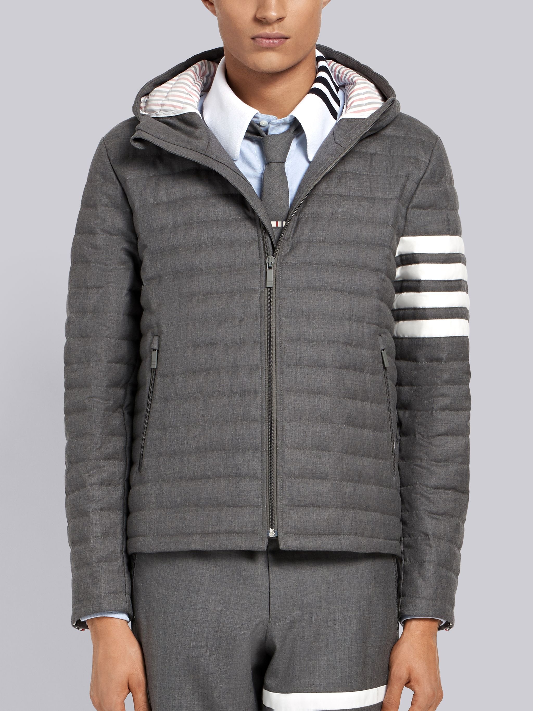 4-Bar quilted jacket - 1