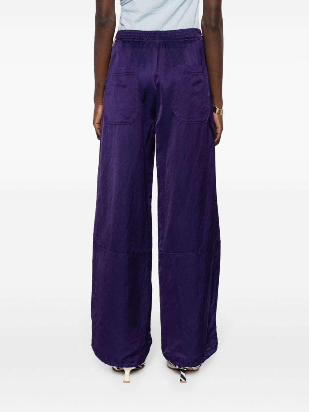 Slouchy Coolness straight-leg trousers - 4