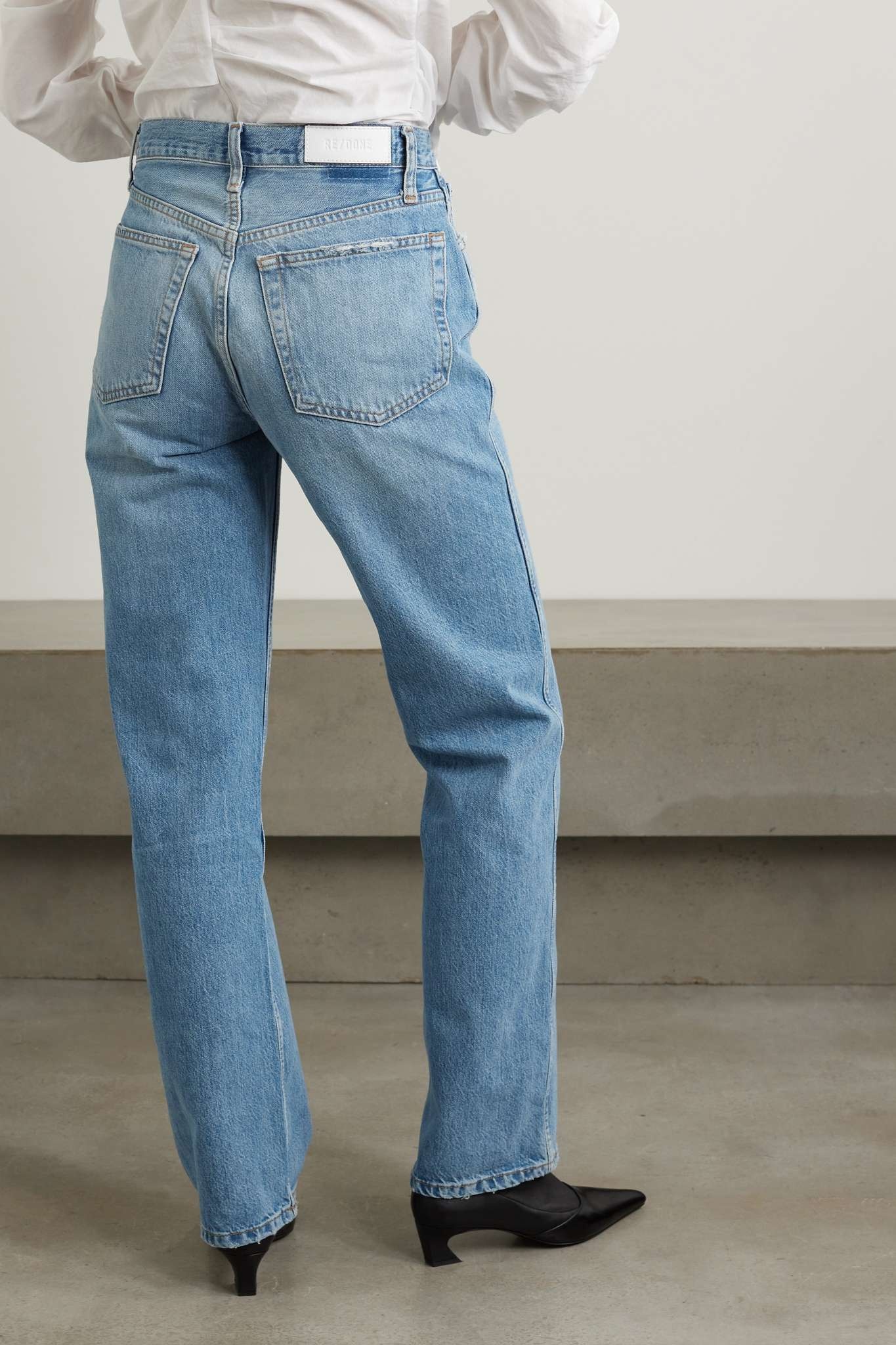 90s Loose high-rise straight-leg jeans - 4