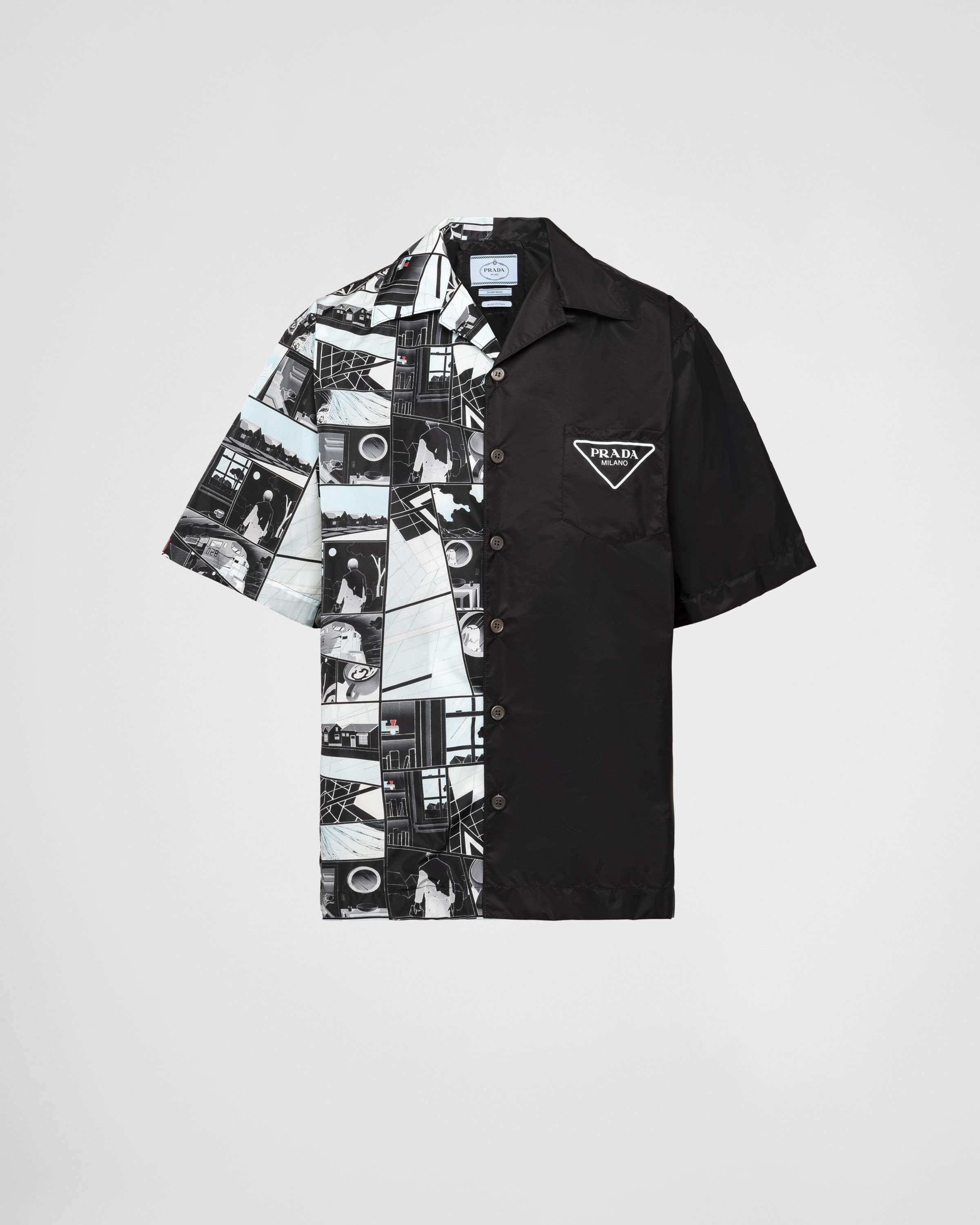 Prada Double Match Re-Nylon shirt | REVERSIBLE