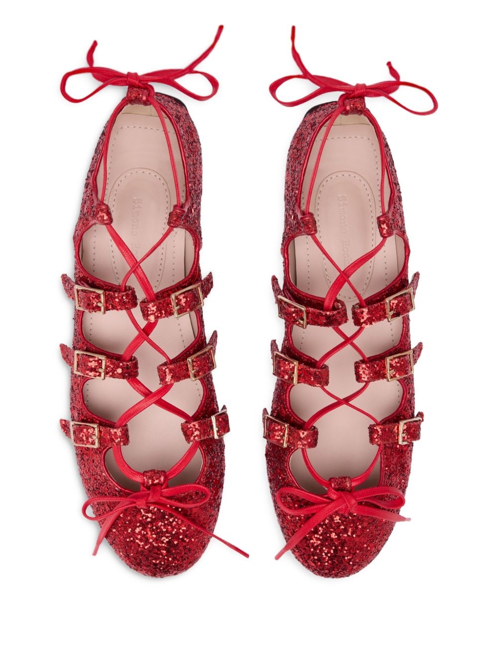 Ghillie ballerina shoes - 4
