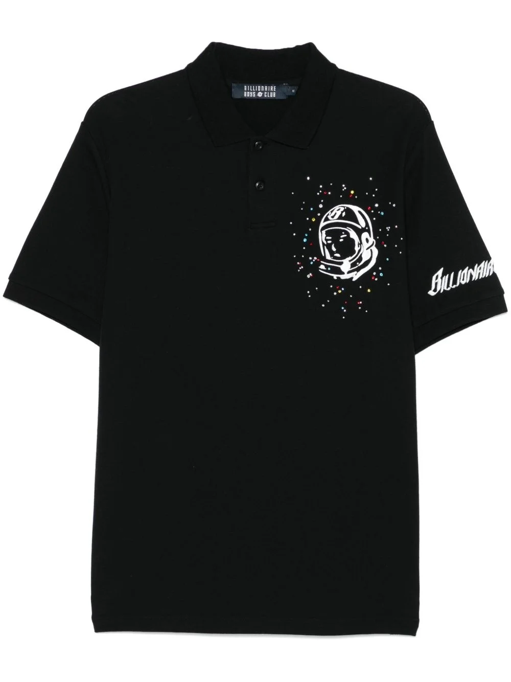 embellished Astro polo shirt - 1