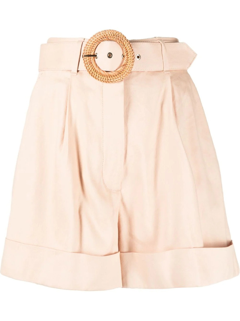 Dancer belted tailored shorts 1