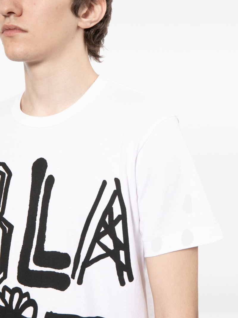 graphic print round-neck T-shirt 6