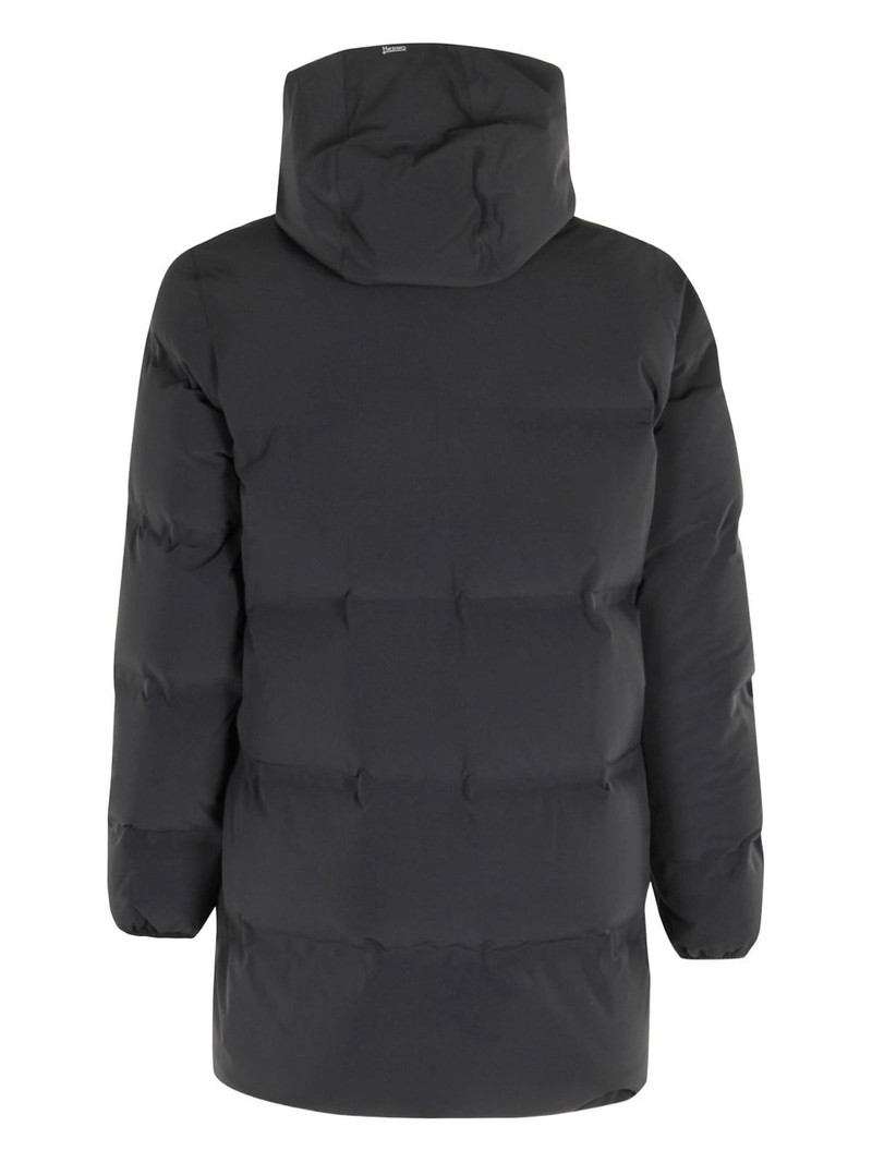 Herno hooded coats outlook