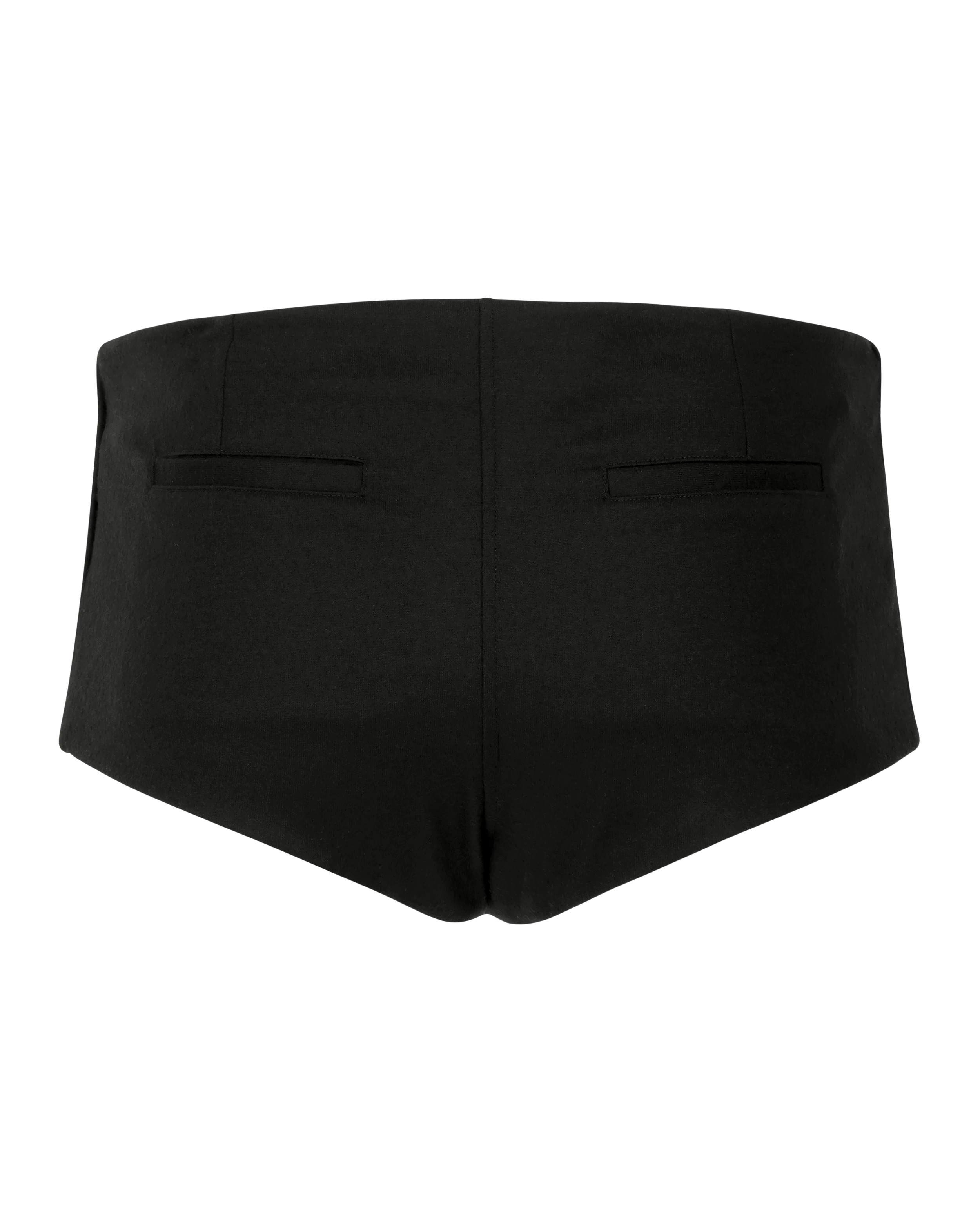 WOOLIE SHORTS BLACK - 2