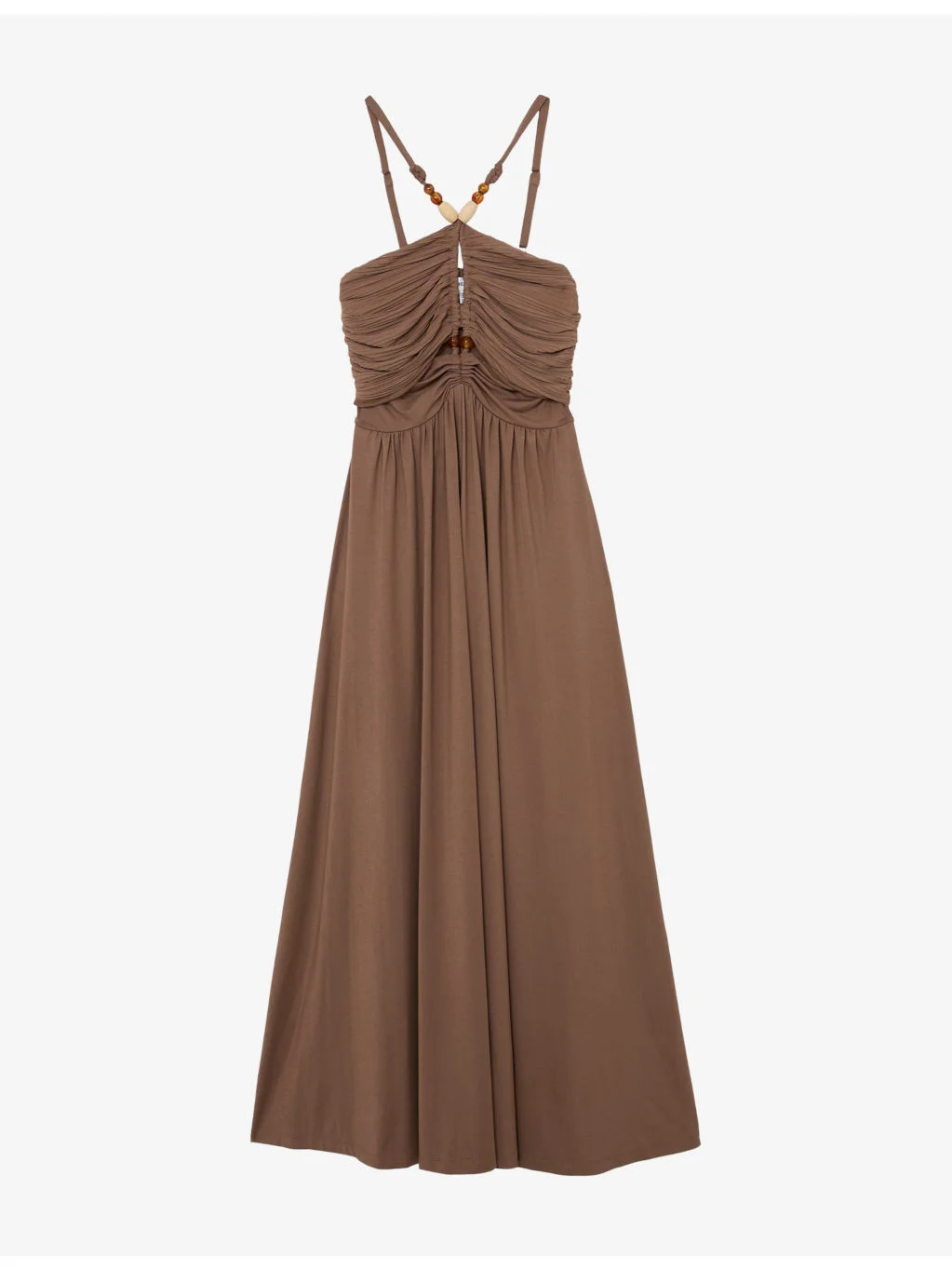 Eloise Bead-Embellished Jersey Maxi Dress - 1