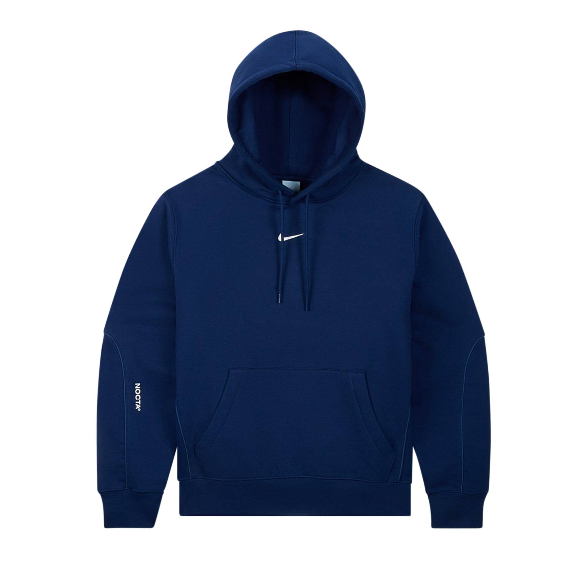 Nike x NOCTA Fleece Hoodie 'Blue Void/White' - 1