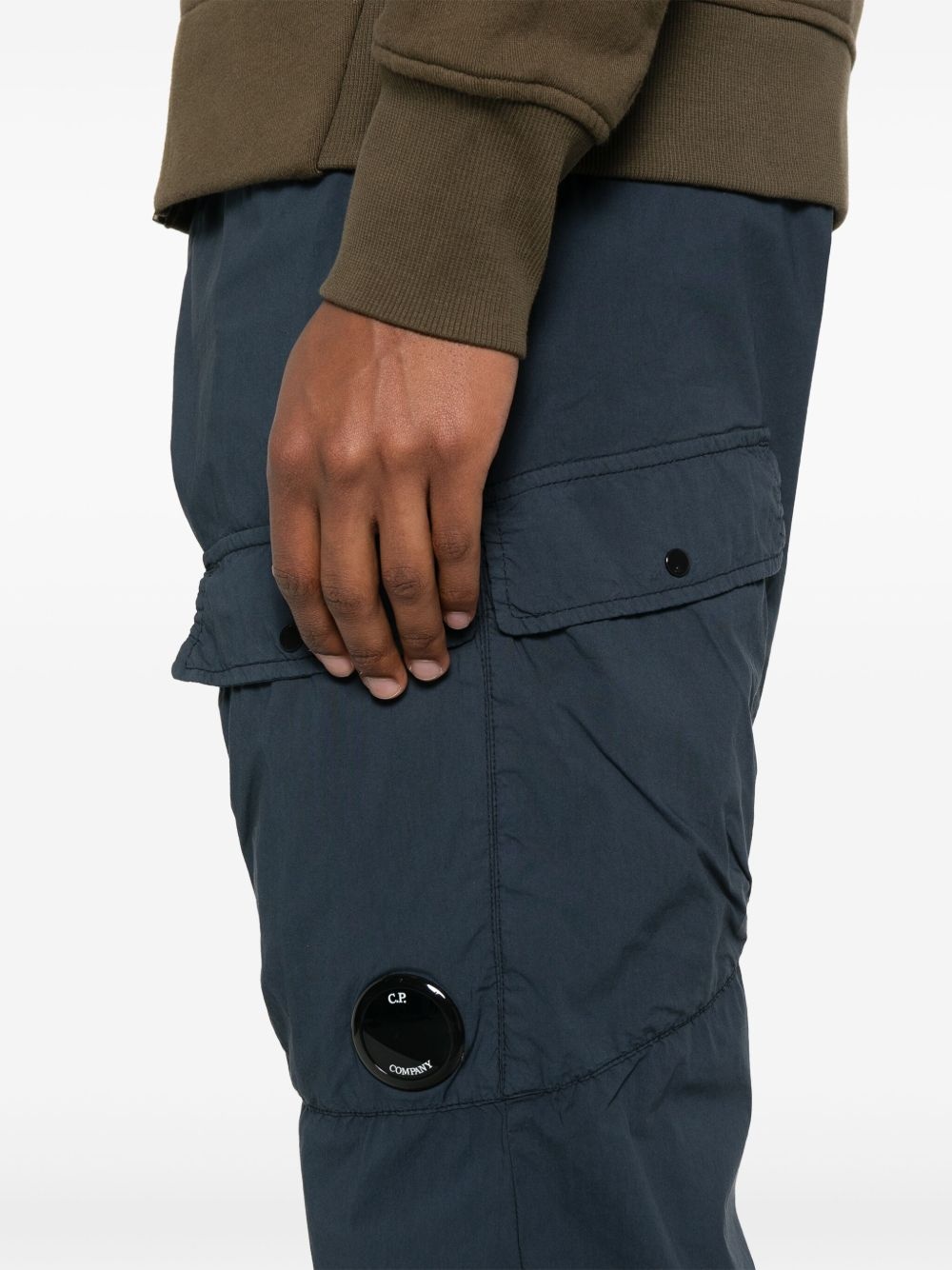 Lens-embellished trousers - 5